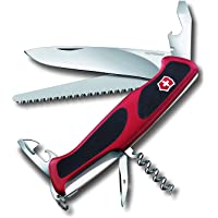 Victorinox. V09563.C Navaja Grande Ranger Grip 55- Rojo- L